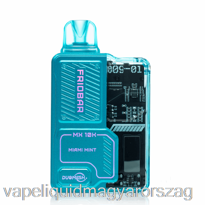 Freemax Friobar Mx 10k Eldobható Miami Menta Vape Folyadék